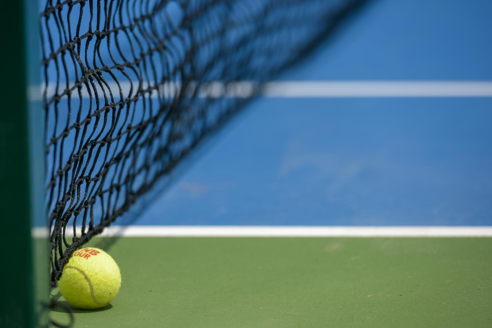 20.05.2020., Zadar - Hrvatski Davis Cup reprezentativci na celu s Bornom Coricem nastavili su danas treninge na novim teniskim terenima na Visnjiku. rPhoto: Dino Stanin/PIXSELL