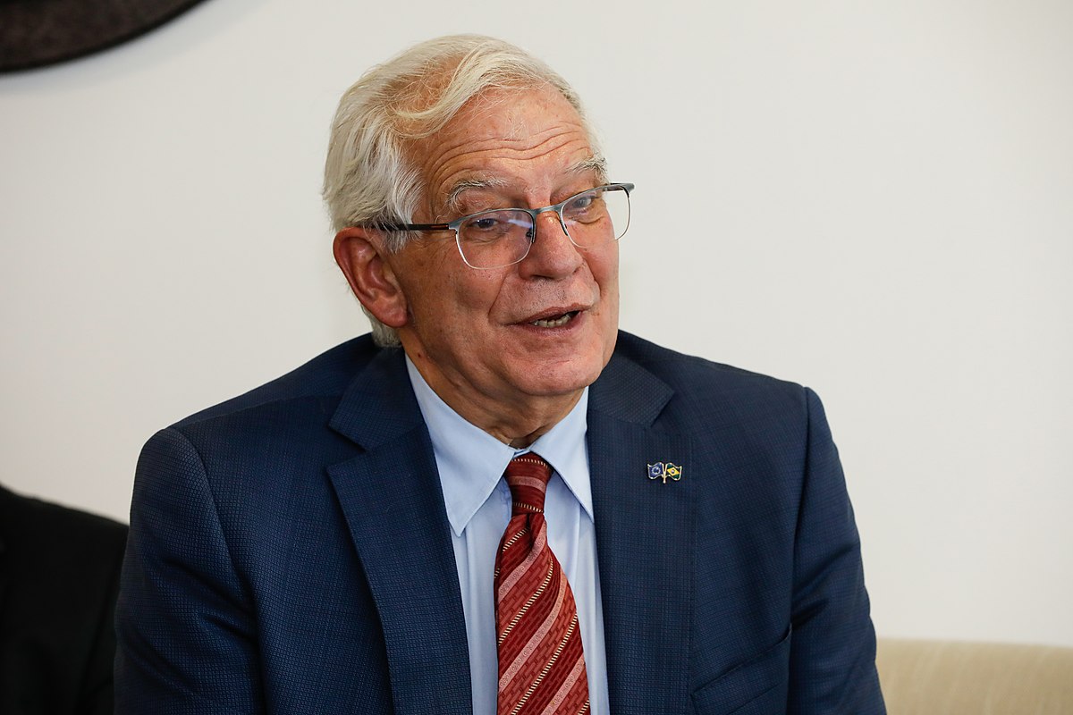(Brasília - DF, 04/11/2021) Reunião com o representante para Política Externa e de Segurança da União Europeia e Vice-Presidente da Comissão Europeia, Josep Borrell Fontelles..Foto: Alan Santos/PR