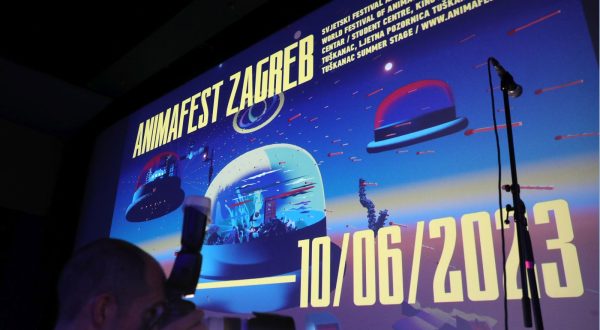 Zagreb, 05.06.2023. - Svjetski festival animiranog filma  Animafest Zagreb otvoren je u ponedjeljak u Kinu SC, uz dodjelu Nagrade za ivotno djelo junoafrièkom umjetniku Williamu Kentridgeu, jednom od vodeæih svjetskih autora animiranog filma. foto HINA/ Lana SLIVAR DOMINIÆ/ lsd