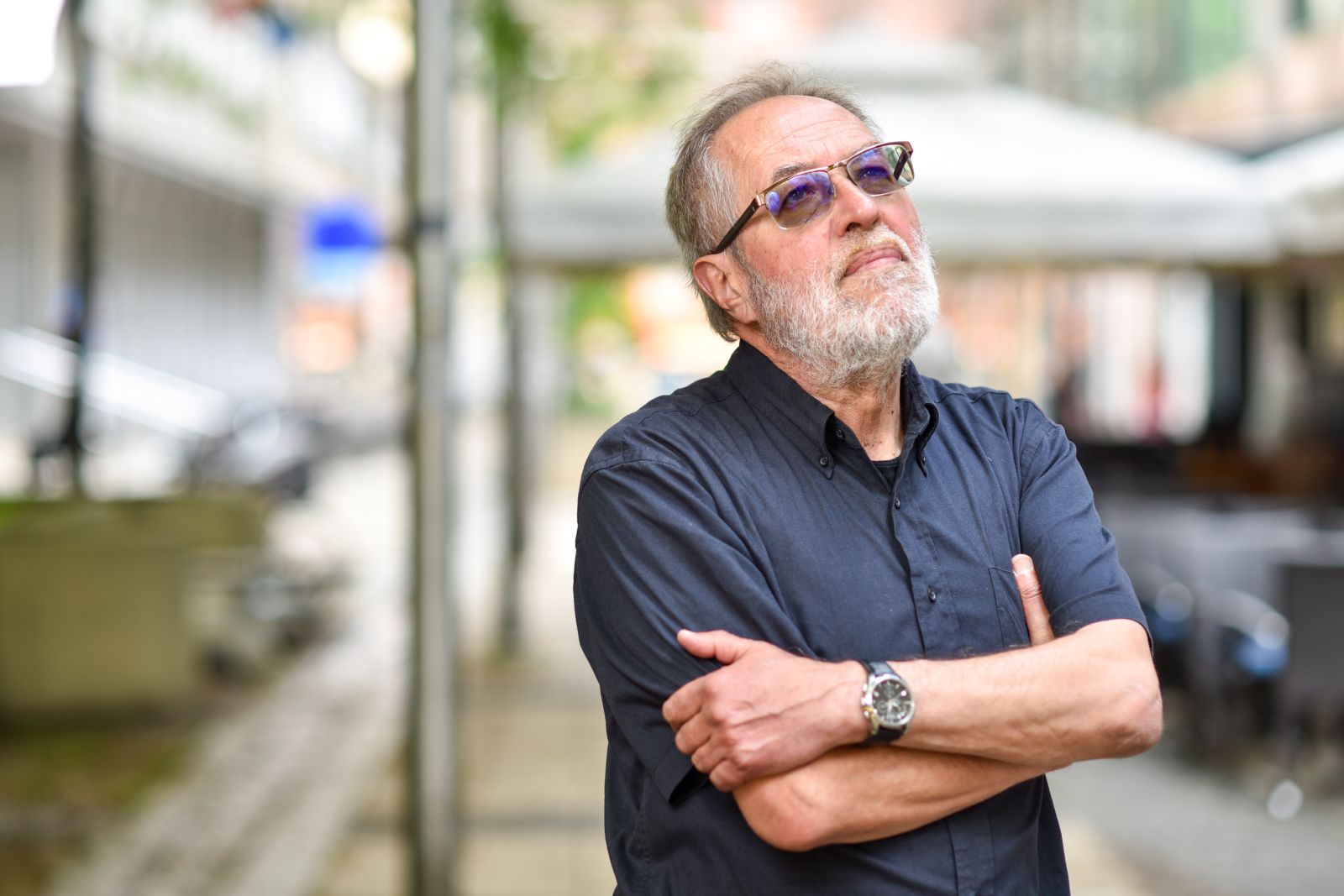 07.06.2023., Zagreb - Lino Veljak, profesor filozofije. 

Photo Sasa ZinajaNFoto