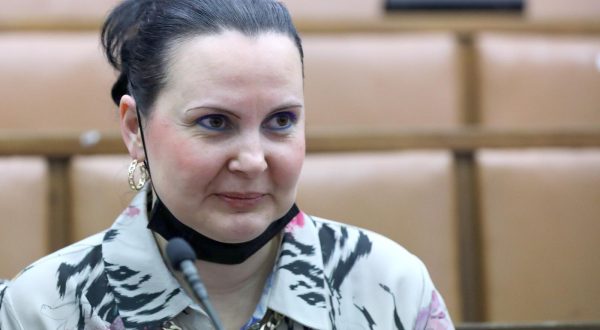 01.03.2022., Zagreb - U Saboru je pocela 20. tematska sjednica Nacionalnog vijeca za pracenje provedbe Strategije suzbijanja korupcije. Tema sjednice je: "Polozaj prijavitelja nepravilnosti (zvizdaca) u Republici Hrvatskoj: ocjena stanja, izazovi i rjesenja". Adrijana Cvrtila   Photo: Patrik Macek/PIXSELL