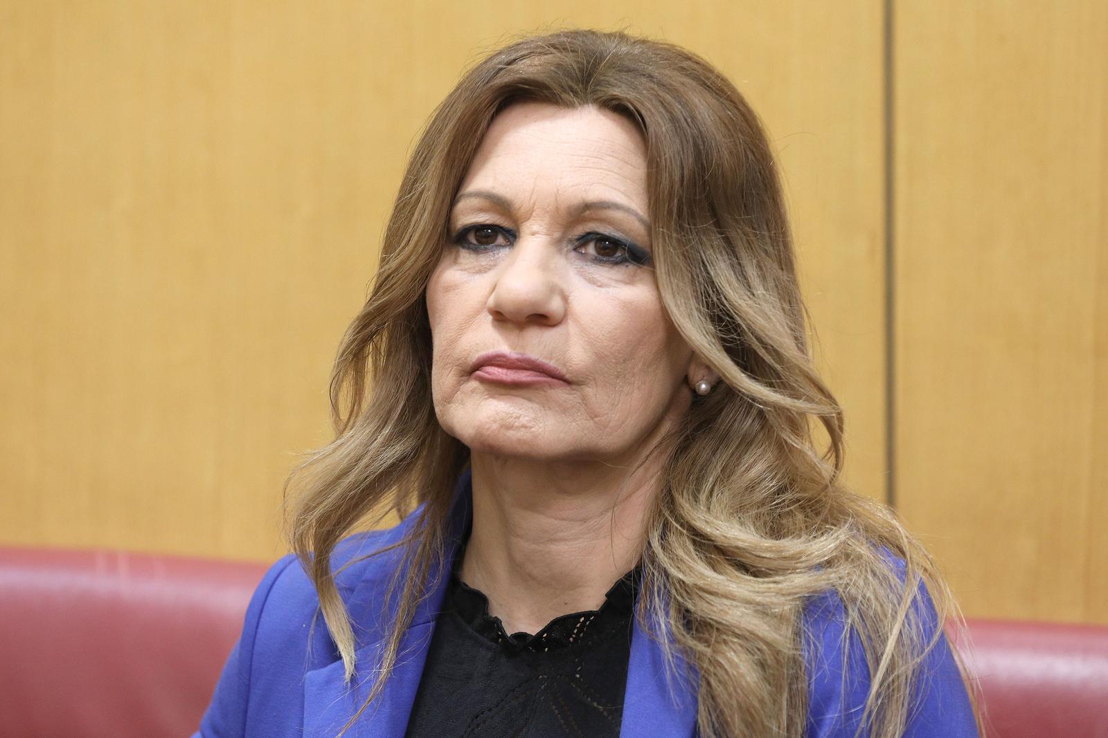 01.06.2023., Zagreb - Sabor 16. sjednicu nastavlja raspravom o izmjenama i dopunama Zakona o pravosudnoj suradnji u kaznenim stvarima s drzavama clanicama Europske unije. Vedrana Simundza Nikolic Photo: Patrik Macek/PIXSELL