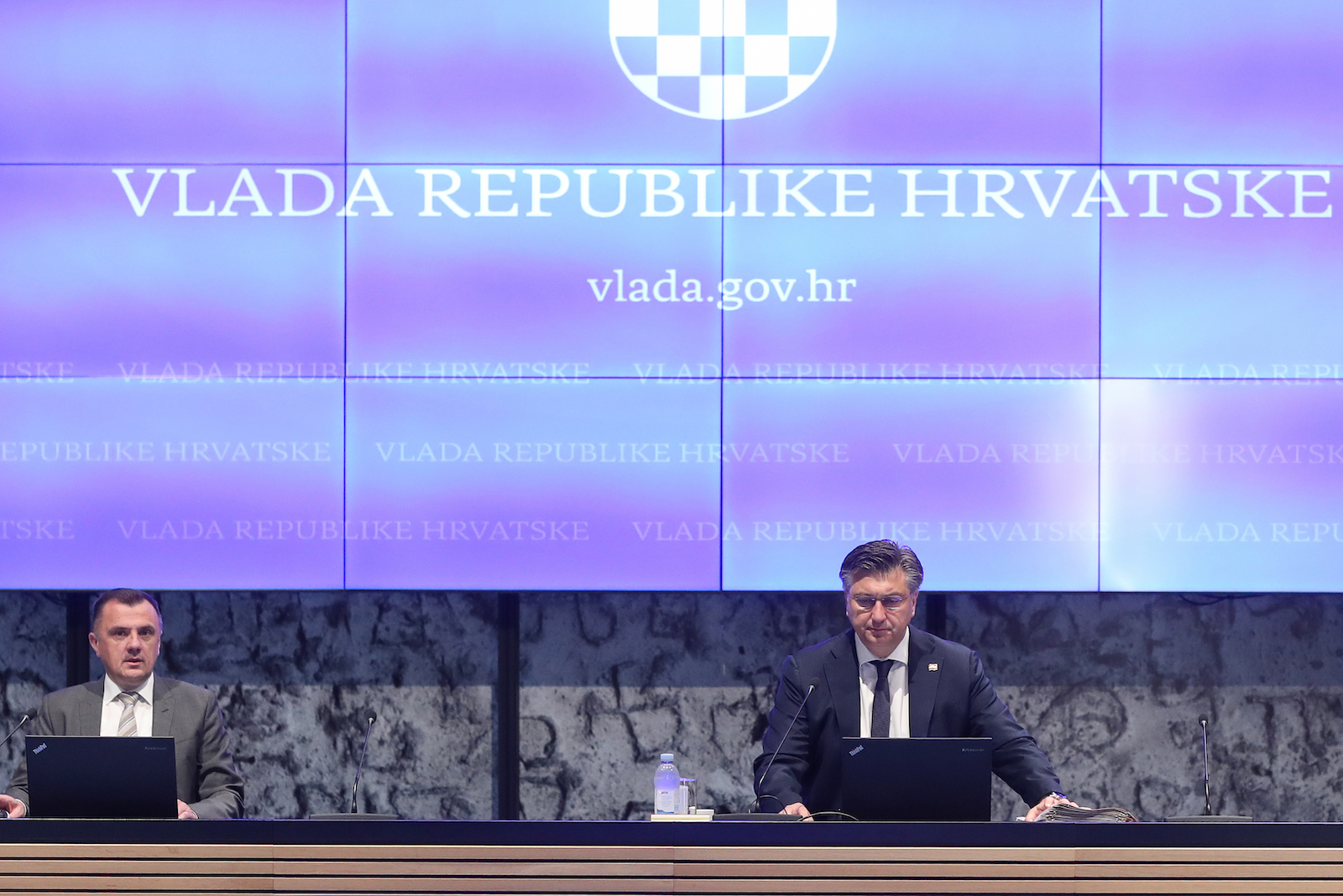 02.06.2023., Zagreb - U Nacionalnoj i sveucilisnoj knjiznici odrzana je 222. redovna sjednica Vlade Republike Hrvatske.  Photo: Matija Habljak/PIXSELL