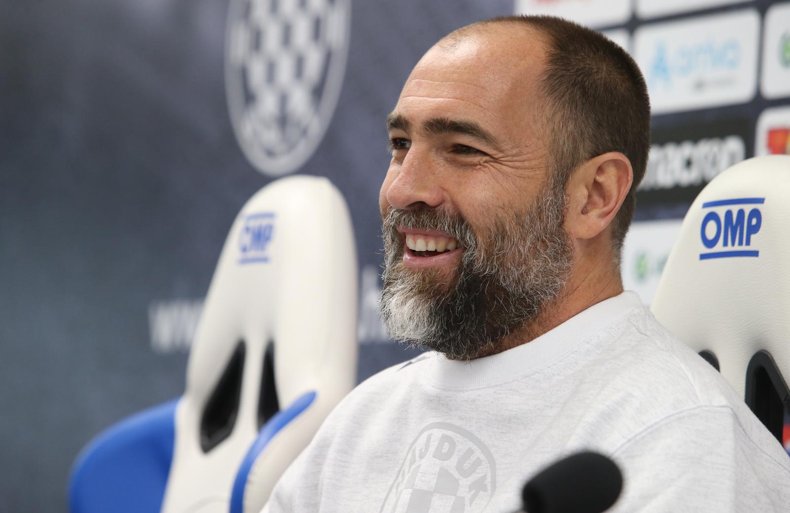 03.03.2020., Split- Trener Hajduka Igor Tudor odrzao konferenciju za medije uoci derbi utakmice 25. Kola HT Prve Lige protiv Dinama koa se igra u srijedu 04. ozujka.r"nPhoto: Ivo Cagalj/PIXSELL