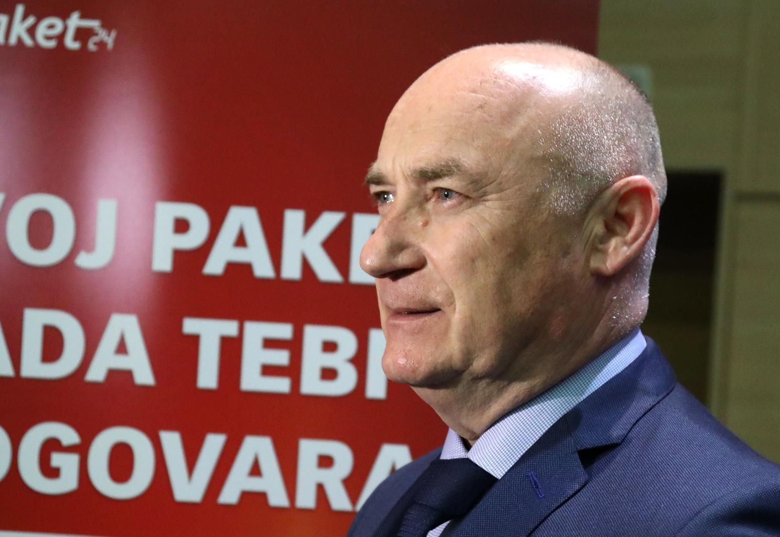 03.05.2023.,Vodice - U vodickom hotelu Olympia Otvoren je 19. medjunarodni simpozij „Protuminsko djelovanje 2023.Simpozij organiziraju Ravnateljstvo civilne zastite MUP-a RH i Hrvatski centar za razminiranje – Centar za testiranje, razvoj i obuku d.o.o. (HCR-CTRO-a), a odrzava se pod pokroviteljstvom Hrvatskog sabora. Nazocnima su se obratili Katarina Markt, direktorica HCR-CTRO-a,Nj.E. g. Vasyl Kyrylych, veleposlanik Ukrajine u Republici Hrvatskoj,Damir Trut, izaslanik predsjednika Vlade RH i ravnatelj Ravnateljstva civilne zaštite i Branka Juricev Martincev, izaslanica predsjednika Hrvatskog sabora.Na ulazu u kongresnu salu bili, su izlozeni neki od eksponata za protuminsko djelovanje.
 Photo: Dusko Jaramaz/PIXSELL