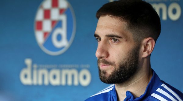 03.05.2023., Zagreb - GNK Dinamo, Media Day. Luka Ivanusec.  Photo: Goran Stanzl/PIXSELL