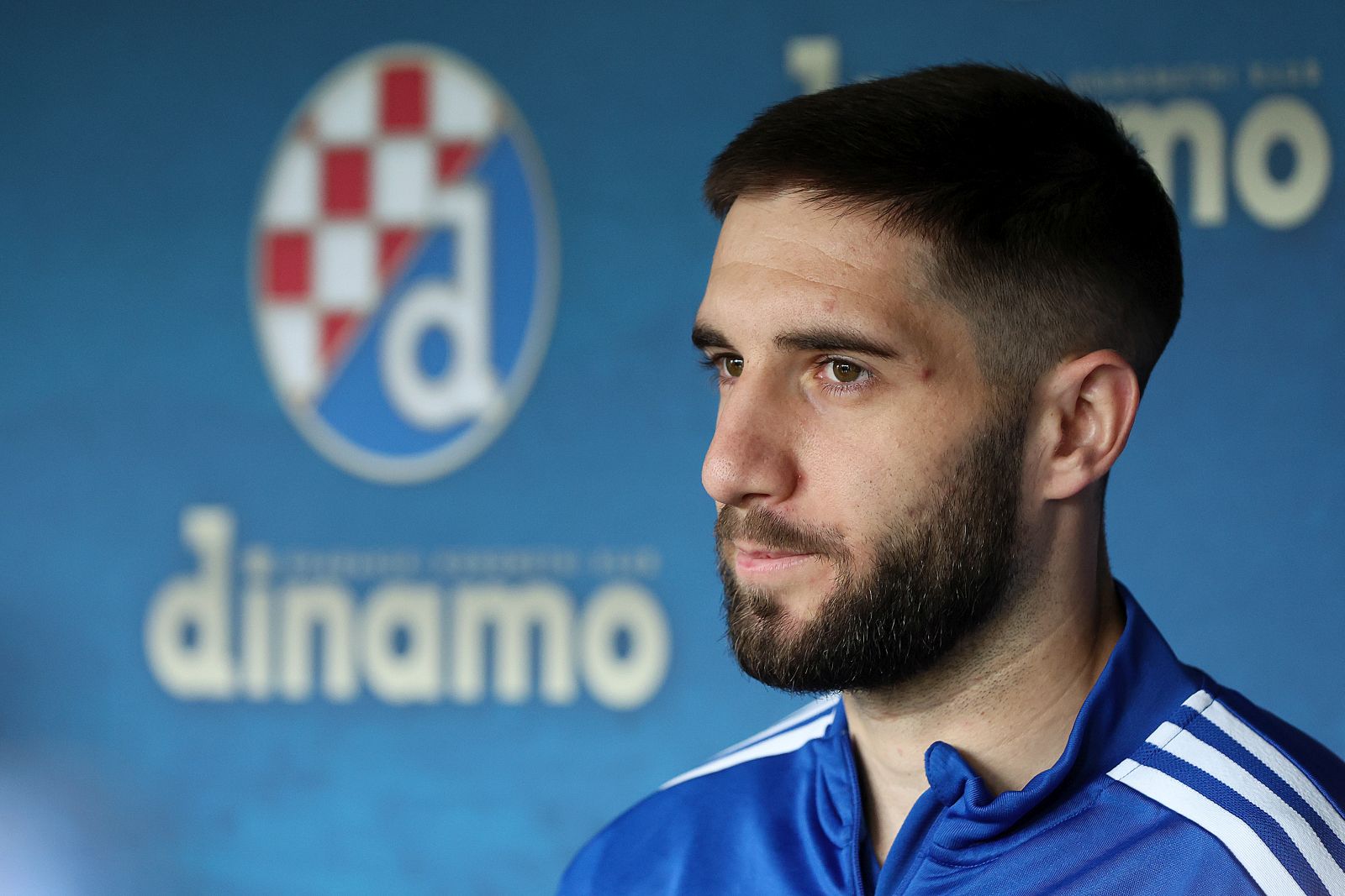 03.05.2023., Zagreb - GNK Dinamo, Media Day. Luka Ivanusec.  Photo: Goran Stanzl/PIXSELL
