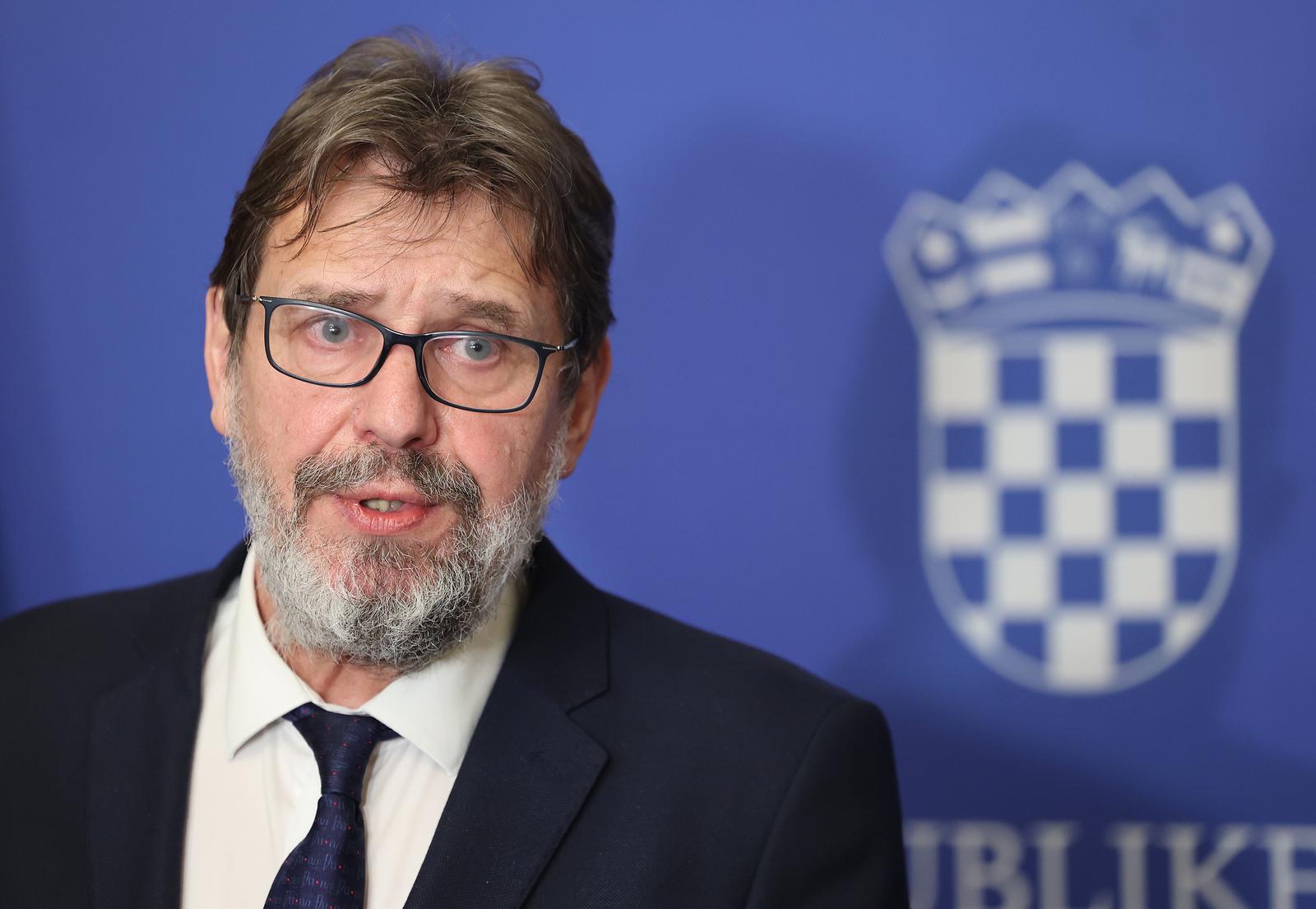 05.01.2023., Zagreb, Vlada - Izjave u Vladi.Gordan Grlic Radman i Tomislav Zigmanov nakon sastanka s premijerom Andrejom Plenkovicem Photo: Marko Prpic/PIXSELL