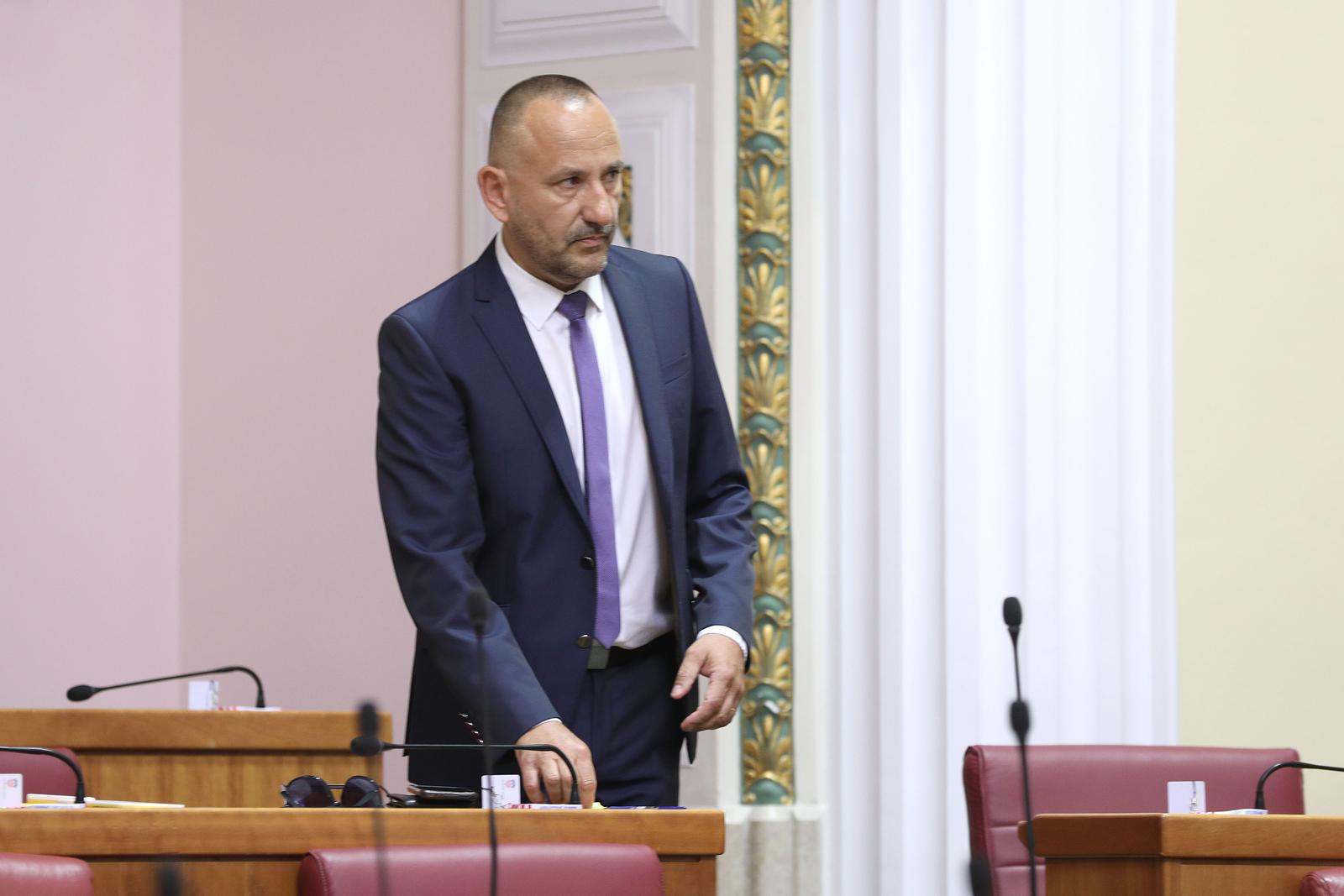 05.06.2023., Zagreb - Sabor 16. sjednicu nastavlja iznosenjima zastupnickih stajalista nakon kojih slijedi rasprava o Izvjescu o radu Drzavnog ureda za reviziju za 2022. godinu. Photo: Patrik Macek/PIXSELL