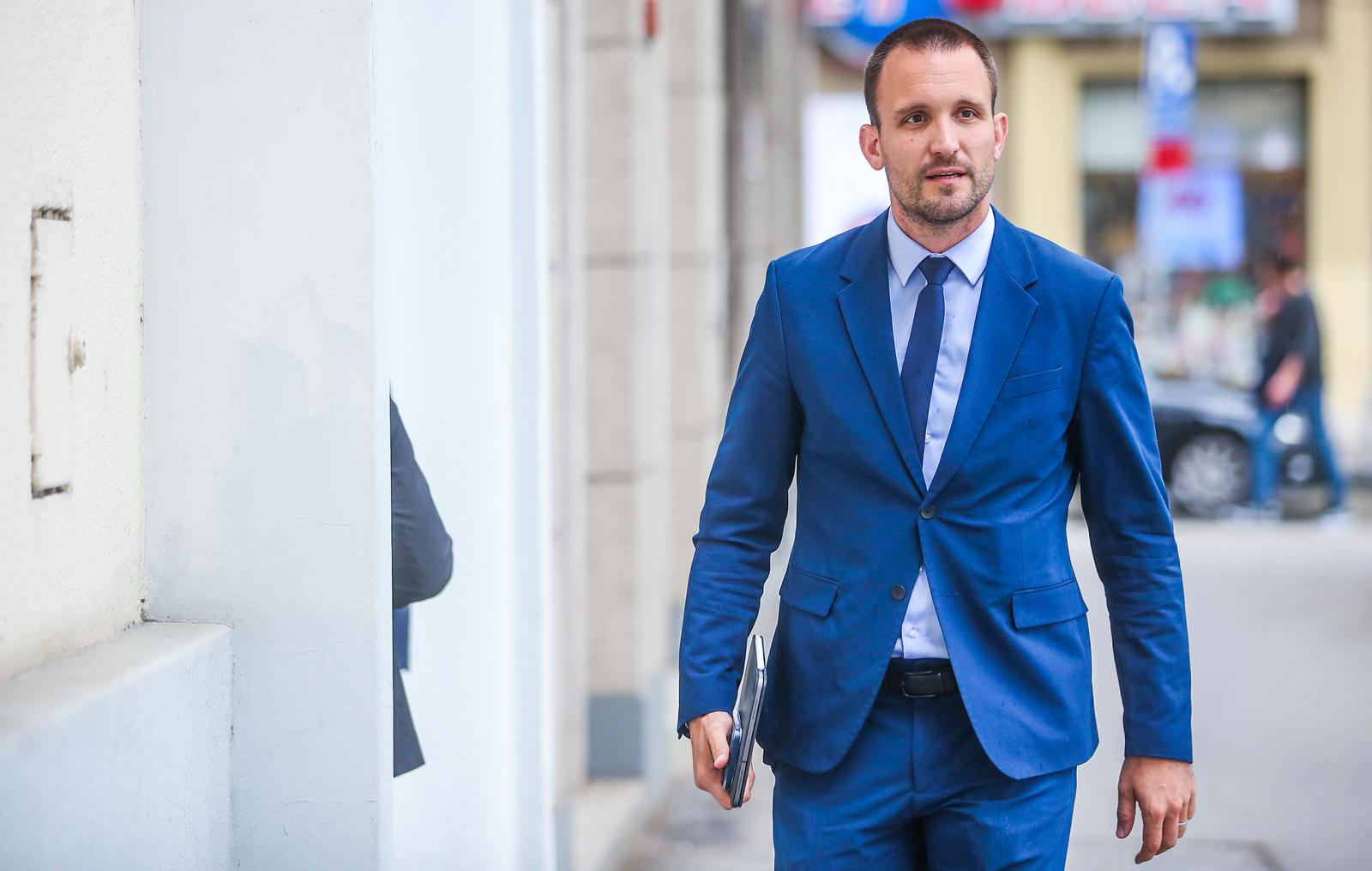 05.06.2023.., Zagreb - Dolazak clanova predsjednistva HDZ-a na siru sjednicu predsjednistva. Sime Erlic Photo: Slavko Midzor/PIXSELL