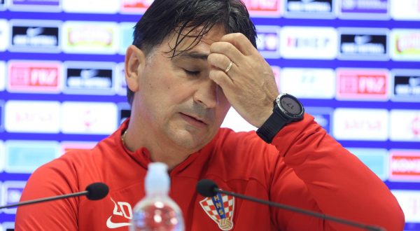 5.6.2023., Rijeka -Konferencija za medije izbornika Hrvatske nogometne reprezentacije Zlatka Dalica.   Photo: Nel Pavletic/PIXSELL
