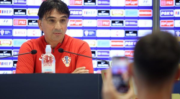 5.6.2023., Rijeka -Konferencija za medije izbornika Hrvatske nogometne reprezentacije Zlatka Dalica.Photo: Nel Pavletic/PIXSELL Photo: Nel Pavletic/PIXSELL