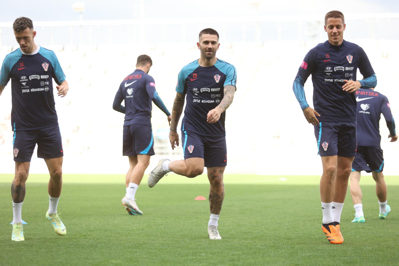 5.6.2023., Rijeka - Trening Hrvatske nogometne reprezentacije na Rujevici. Marko Livaja Photo: Nel Pavletic/PIXSELL