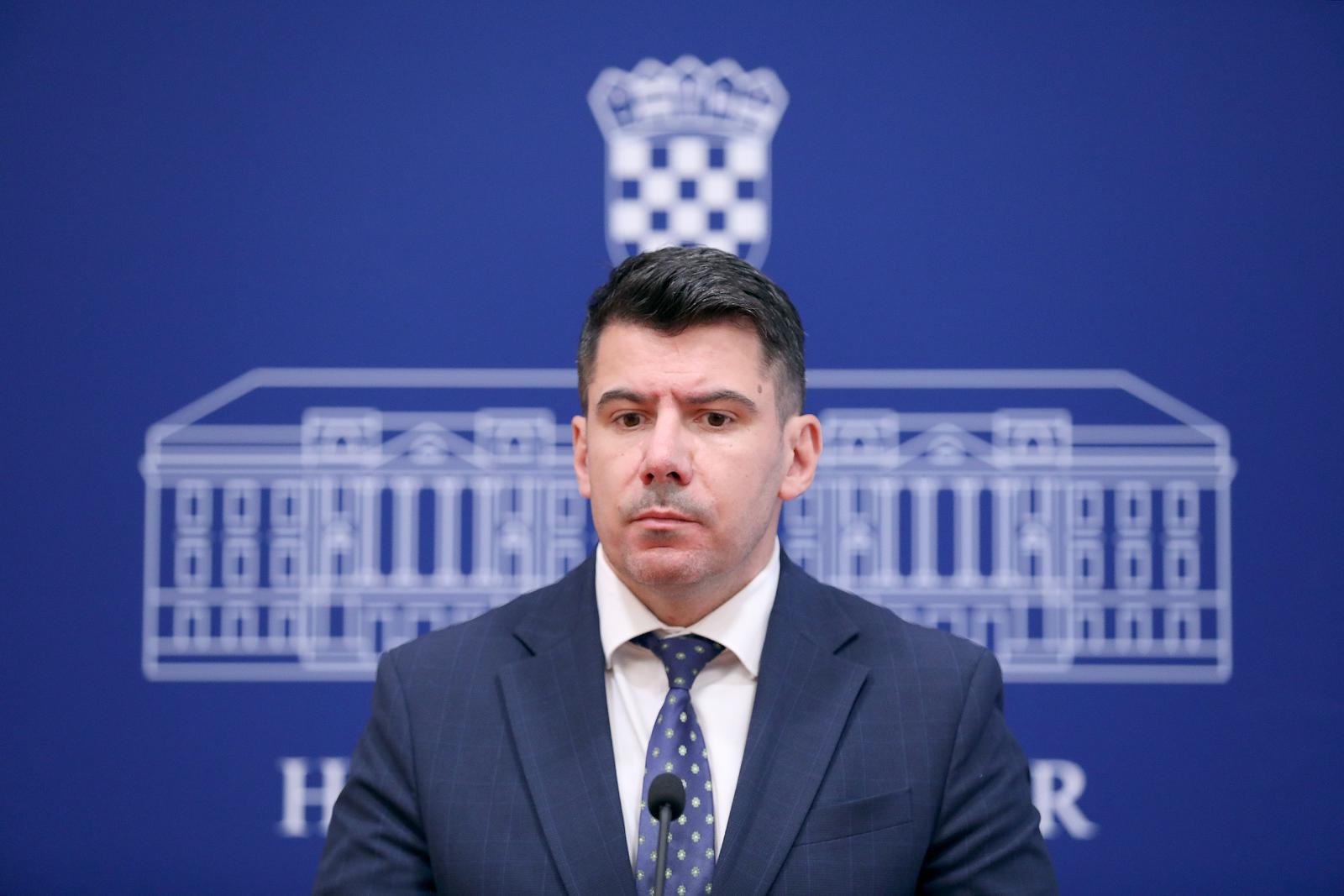 06.06.2023., Zagreb - Na konferenciji za medije odrzanoj u Saboru o aktualnim temema govorio je Nikola Grmoja. Photo: Patrik Macek/PIXSELL
