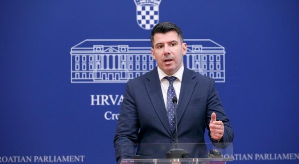 06.06.2023., Zagreb - Na konferenciji za medije odrzanoj u Saboru o aktualnim temema govorio je Nikola Grmoja. Photo: Patrik Macek/PIXSELL