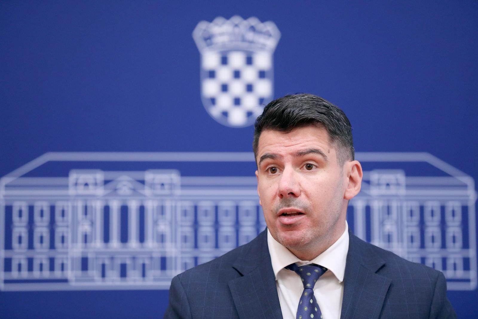 06.06.2023., Zagreb - Na konferenciji za medije odrzanoj u Saboru o aktualnim temema govorio je Nikola Grmoja. Photo: Patrik Macek/PIXSELL