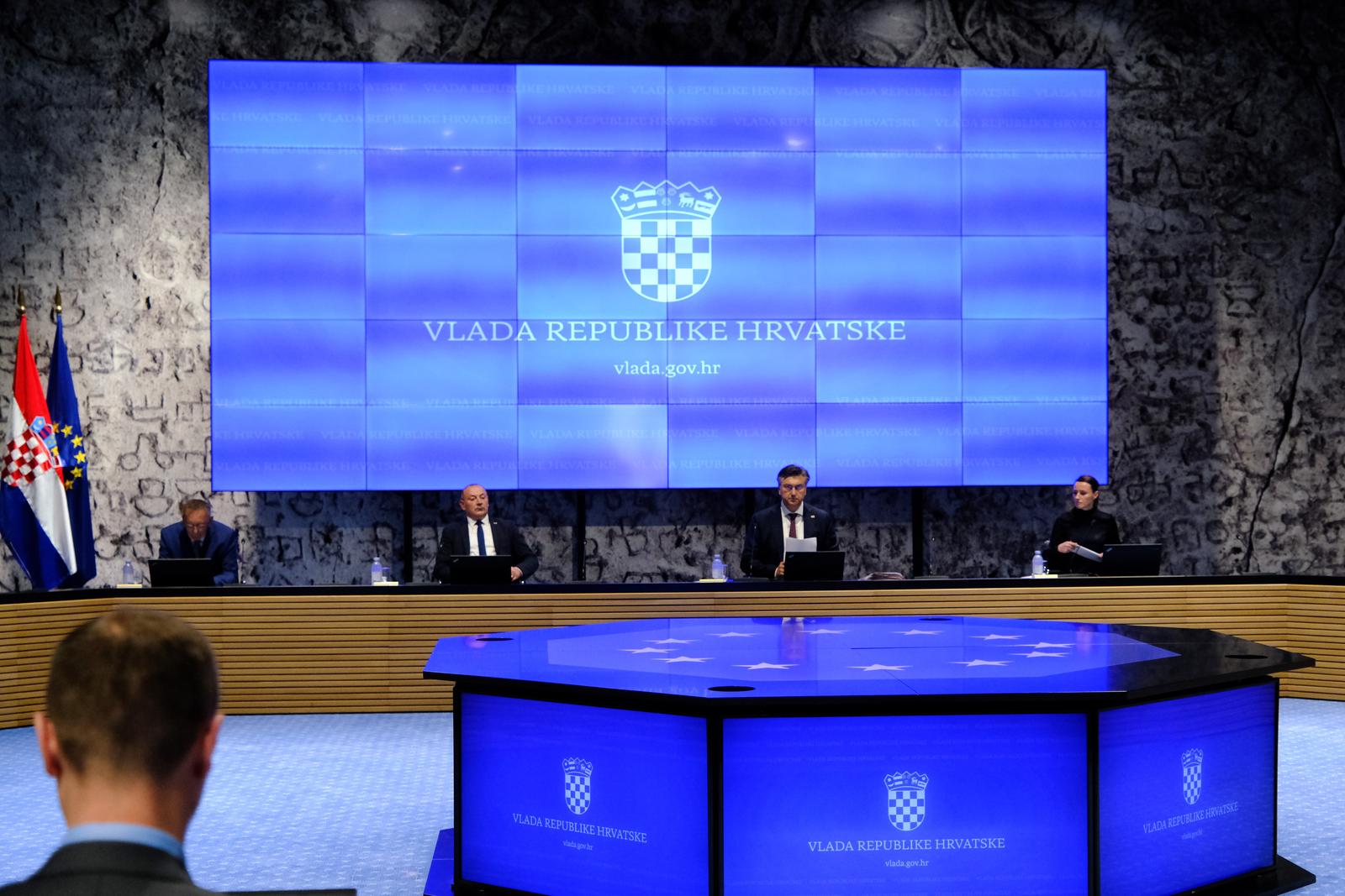 07.06.2023., Zagreb - U Nacionalnoj i sveucilisnoj knjiznici odrzana je 224. redovna sjednica Vlade Republike Hrvatske. Photo: Slaven Branislav Babic/PIXSELL
