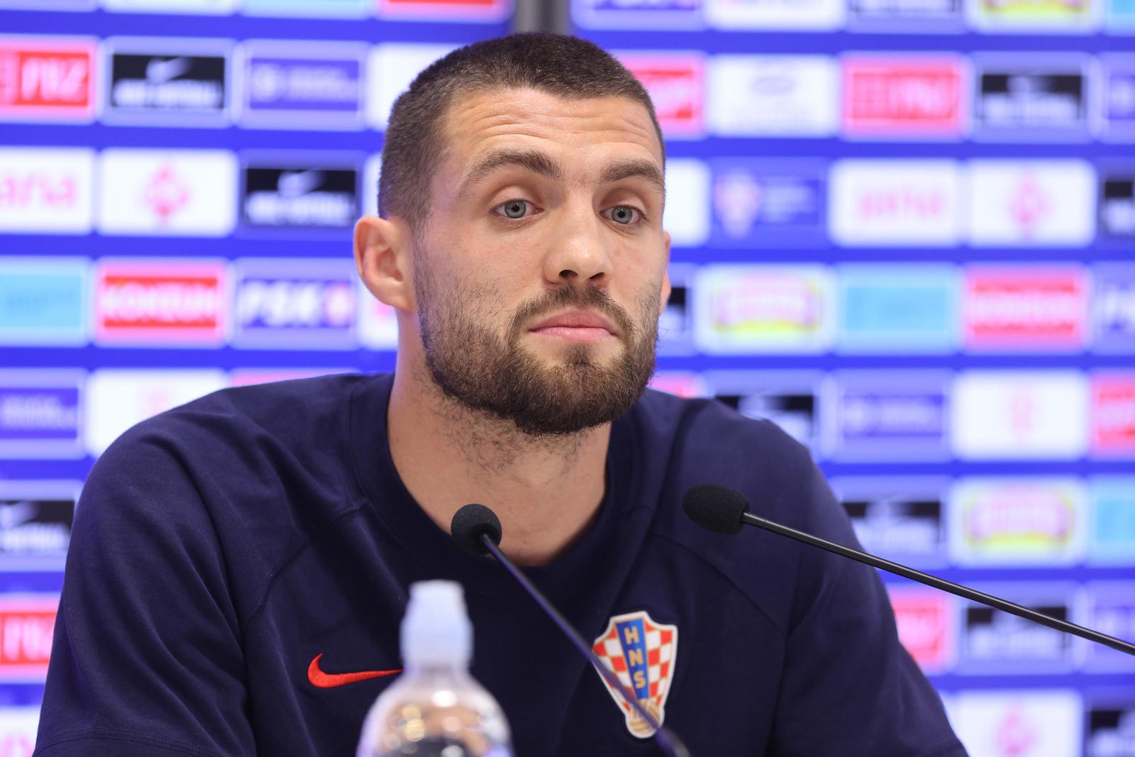 7.6.2023., Rijeka - Konferencija za medije  Hrvatske nogometne reprezentacije. Mateo Kovacic Photo: Nel Pavletic/PIXSELL