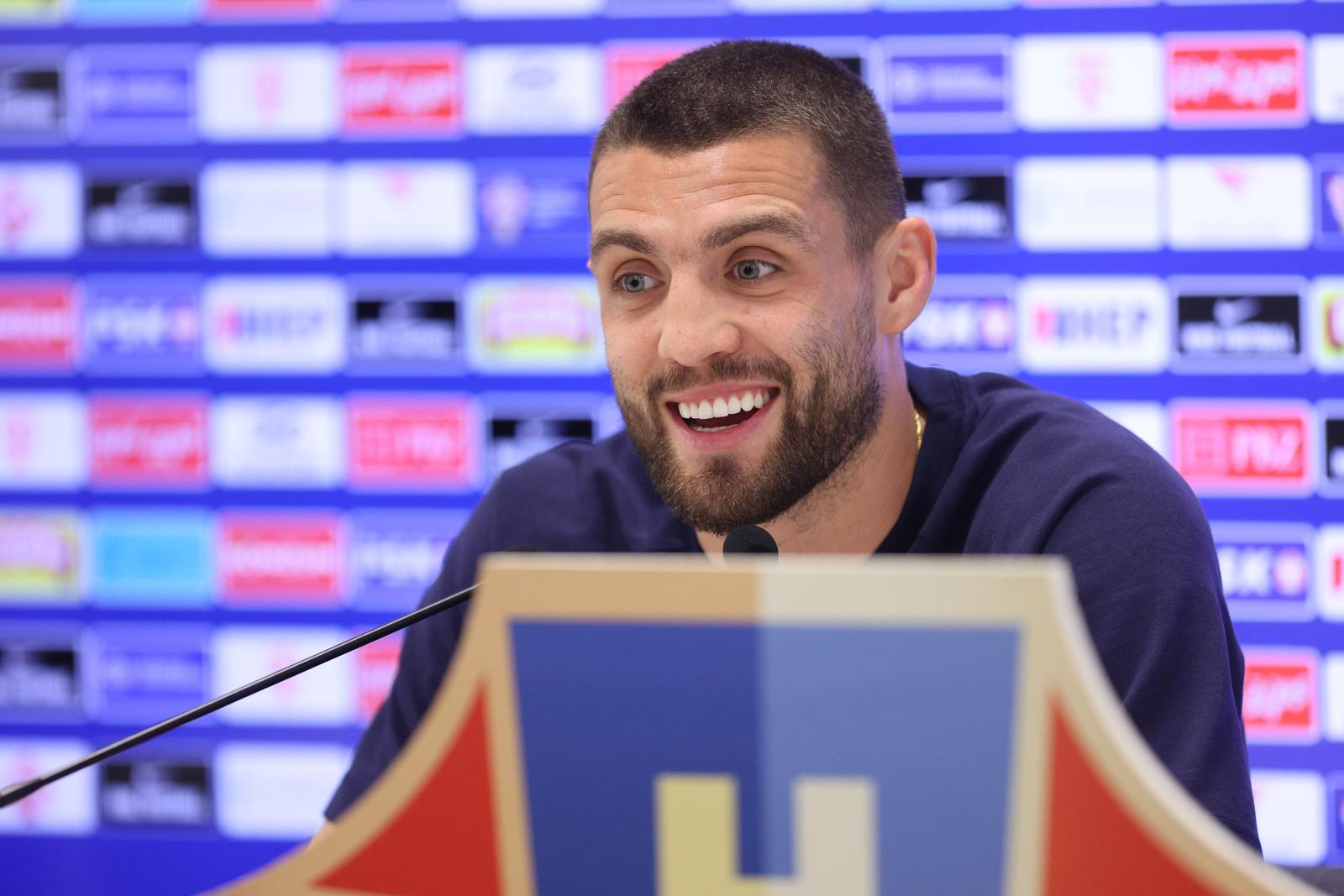 7.6.2023., Rijeka - Konferencija za medije  Hrvatske nogometne reprezentacije. Mateo Kovacic Photo: Nel Pavletic/PIXSELL