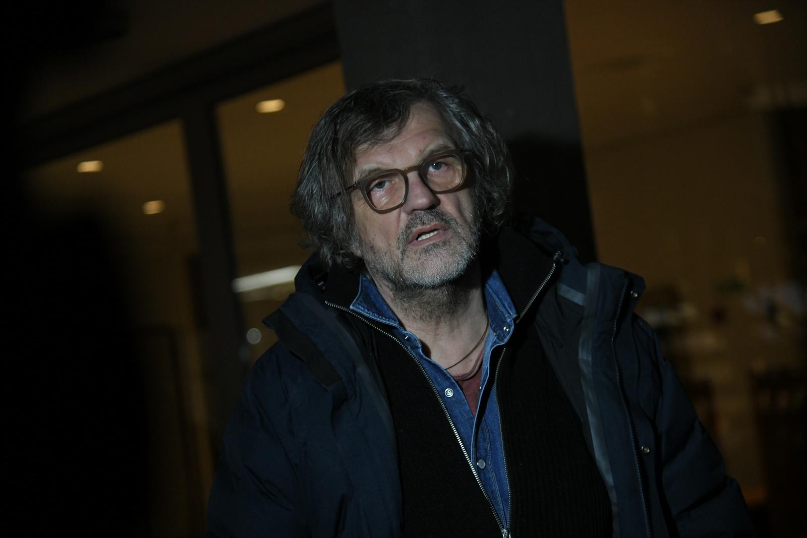 10, February, 2023, Belgrade - The presentation of the book "Do you see if I don't see" by Emir Kusturica, published by the Serbian Literary Association, was held in the National Library of Serbia. Emir Kusturica. Photo: M.M./ATAImages

10, februar, 2023, Beograd - Predstavljanje knjige "Vidis li da ne vidim" Emira Kusturice, u izdanju Srpske knjizevne zadruge odrzano je u Narodnoj biblioteci Srbije. Photo: M.M./ATAImages Photo: M.M./ATAImages/PIXSELL