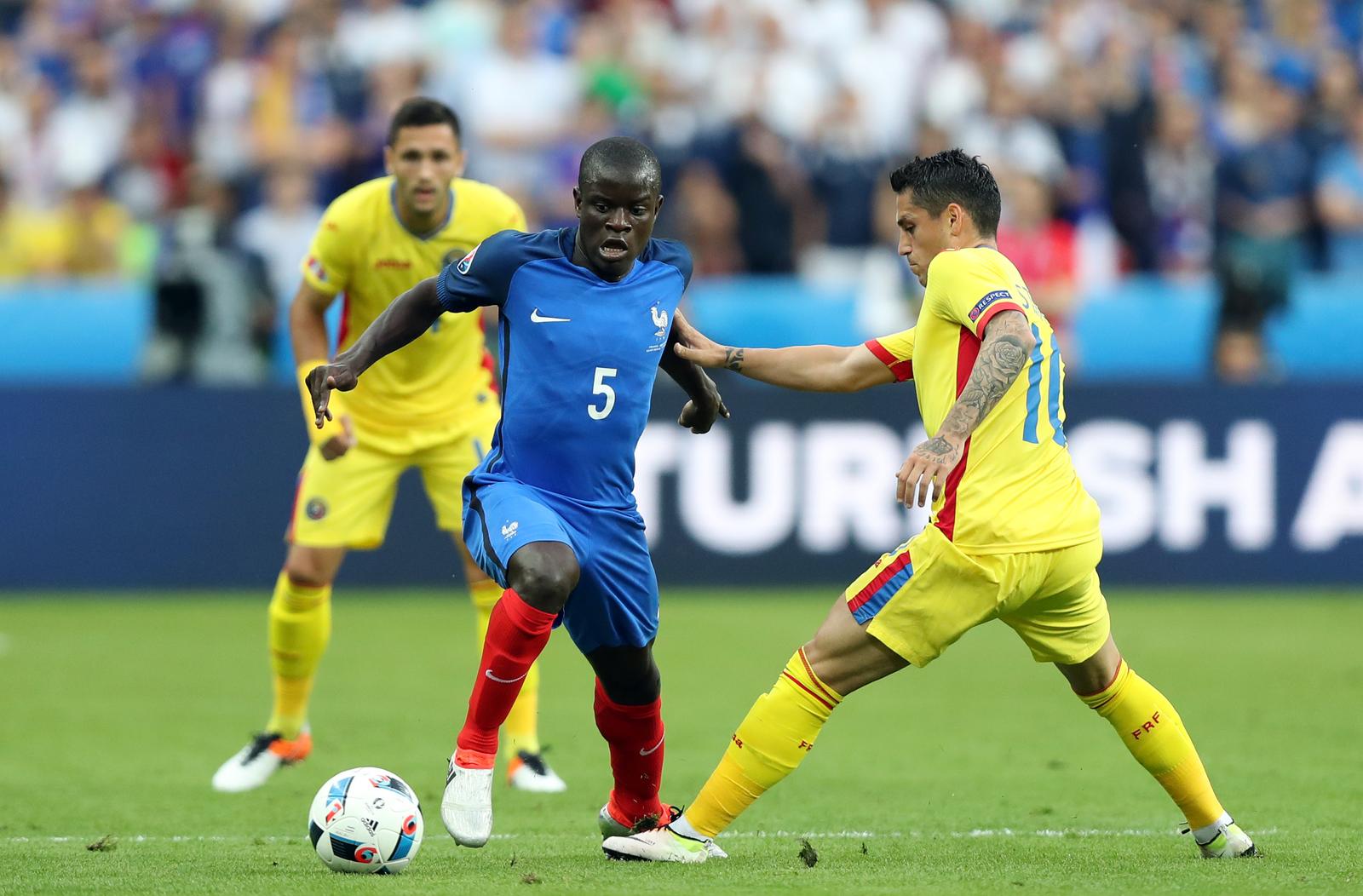 10.06.2016., stadion Stade de France, Pariz, Francuska - Europsko nogometno prvenstvo EURO 2016., skupina A, 1. kolo, Francuska Rumunjska. NGolo Kante. Photo: Sanjin Strukic/PIXSELL