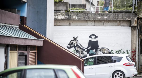 10.08.2022., Zagreb - Murali/grafiti na zidovima zagrebackog naselja Savica. Photo: Slavko Midzor/PIXSELL