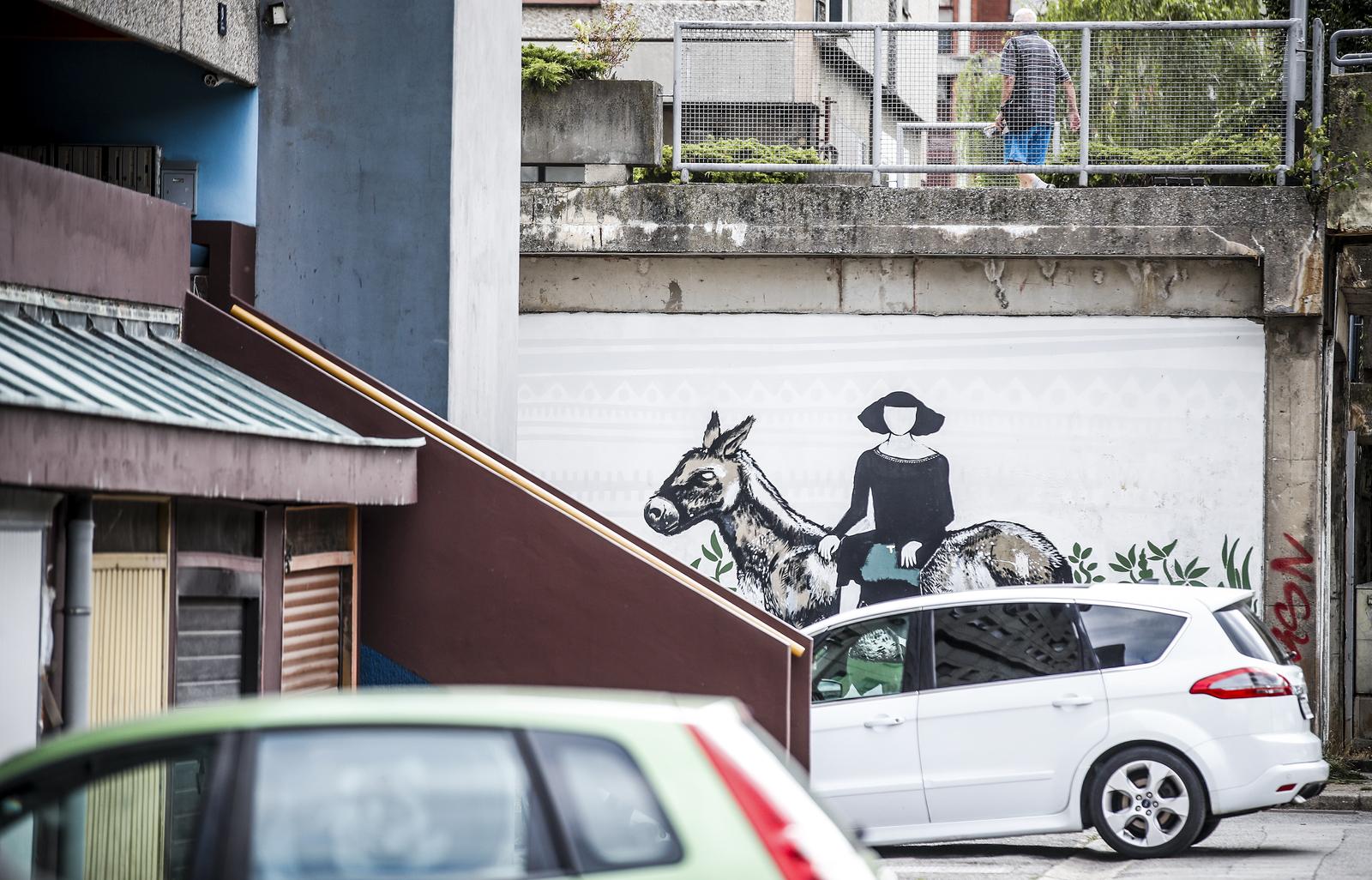 10.08.2022., Zagreb - Murali/grafiti na zidovima zagrebackog naselja Savica. Photo: Slavko Midzor/PIXSELL