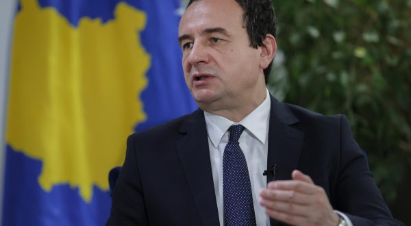 10.09.2022., Pristina, Kosovo - Albin Kurti, premijer Kosova, tijekom intervjua.  Photo: Valdrin Xhemaj/PIXSELL