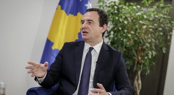 10.09.2022., Pristina, Kosovo - Albin Kurti, premijer Kosova, tijekom intervjua.  Photo: Valdrin Xhemaj/PIXSELL