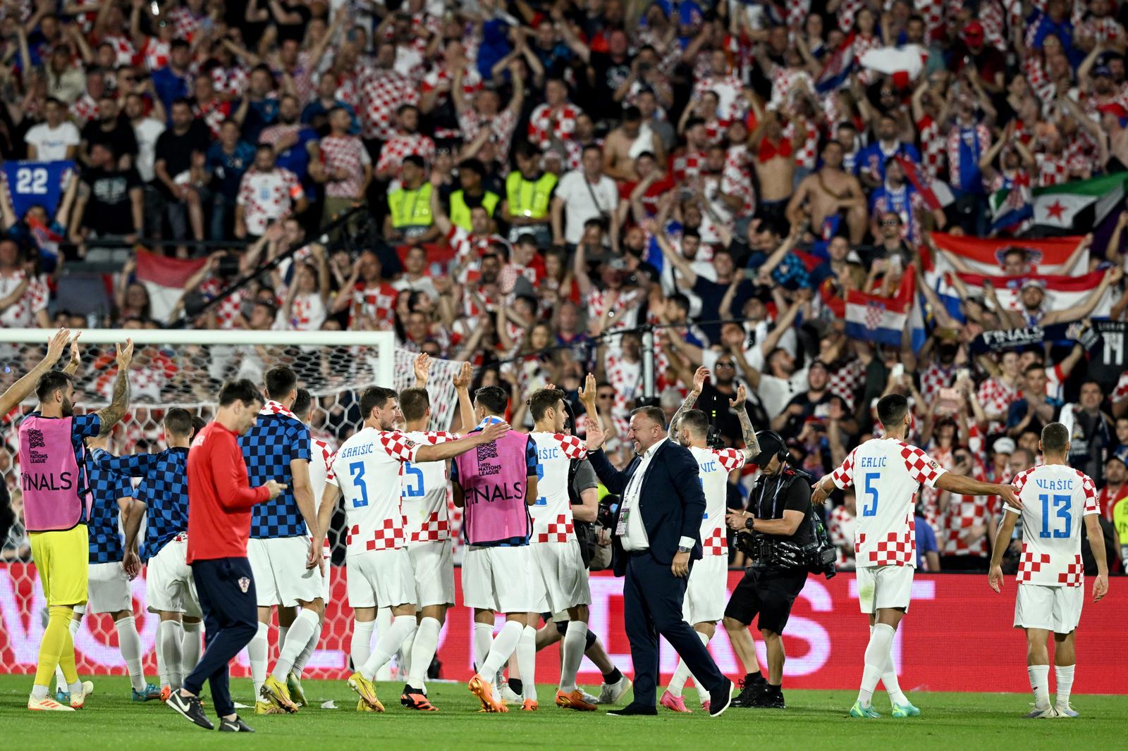 14.06.2023., stadion Feyenoord "De Kuip", Rotterdam, Nizozemska - UEFA Liga Nacija, polufinale, Nizozemska - Hrvatska. Photo: Marko Lukunic/PIXSELL