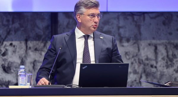 15.06.2023., Zagreb - Predsjednik Vlade Andrej Plenkovic prisustovao je 226 sjednici Vlade RH. Photo: Marko Prpic/PIXSELL