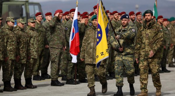 16.03.2022., Sarajevo, Bosna i Hercegovina - Posjet Visokog predstavnika EU za vanjske poslove i sigurnosnu politiku/potpredsjednika Europske komisije Josepa Borrella EUFOR bazi Butmir.
 Photo: Armin Durgut/PIXSELL