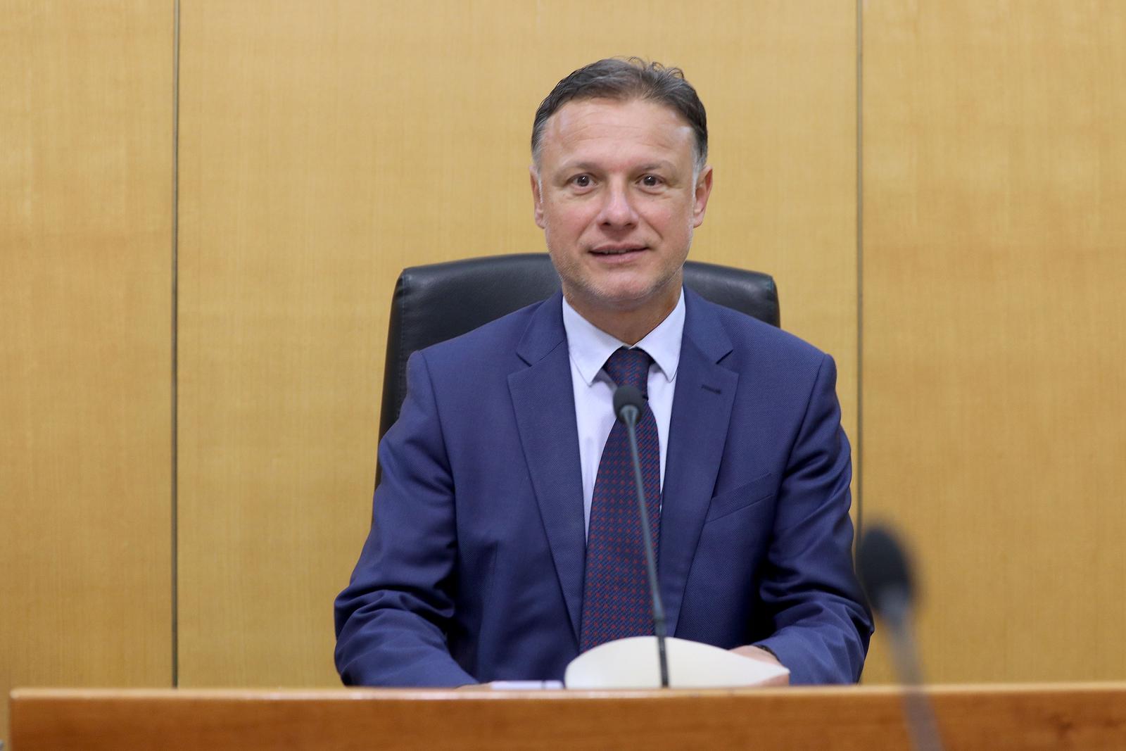 16.06.2023., Zagreb - Sabor 16. sjednicu nastavlja raspravom  o osnivanju Centra izvrsnosti za prikupljanje, obradu i analizu podataka iz otvorenih izvora. Photo: Patrik Macek/PIXSELL