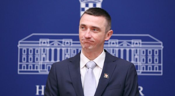 17.05.2023., Zagreb - Na konferenciji za medije odrzanoj u Saboru o politickim aktualnostima govorio je Ivan Penava. Photo: Patrik Macek/PIXSELL