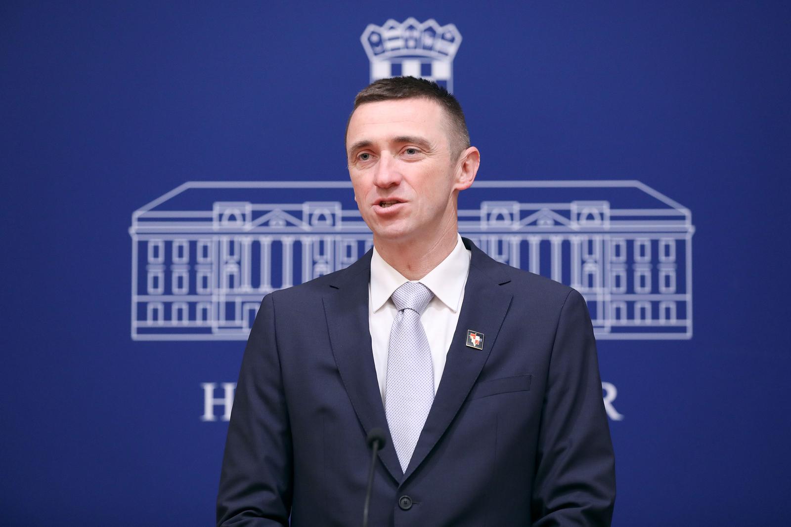 17.05.2023., Zagreb - Na konferenciji za medije odrzanoj u Saboru o politickim aktualnostima govorio je Ivan Penava. Photo: Patrik Macek/PIXSELL