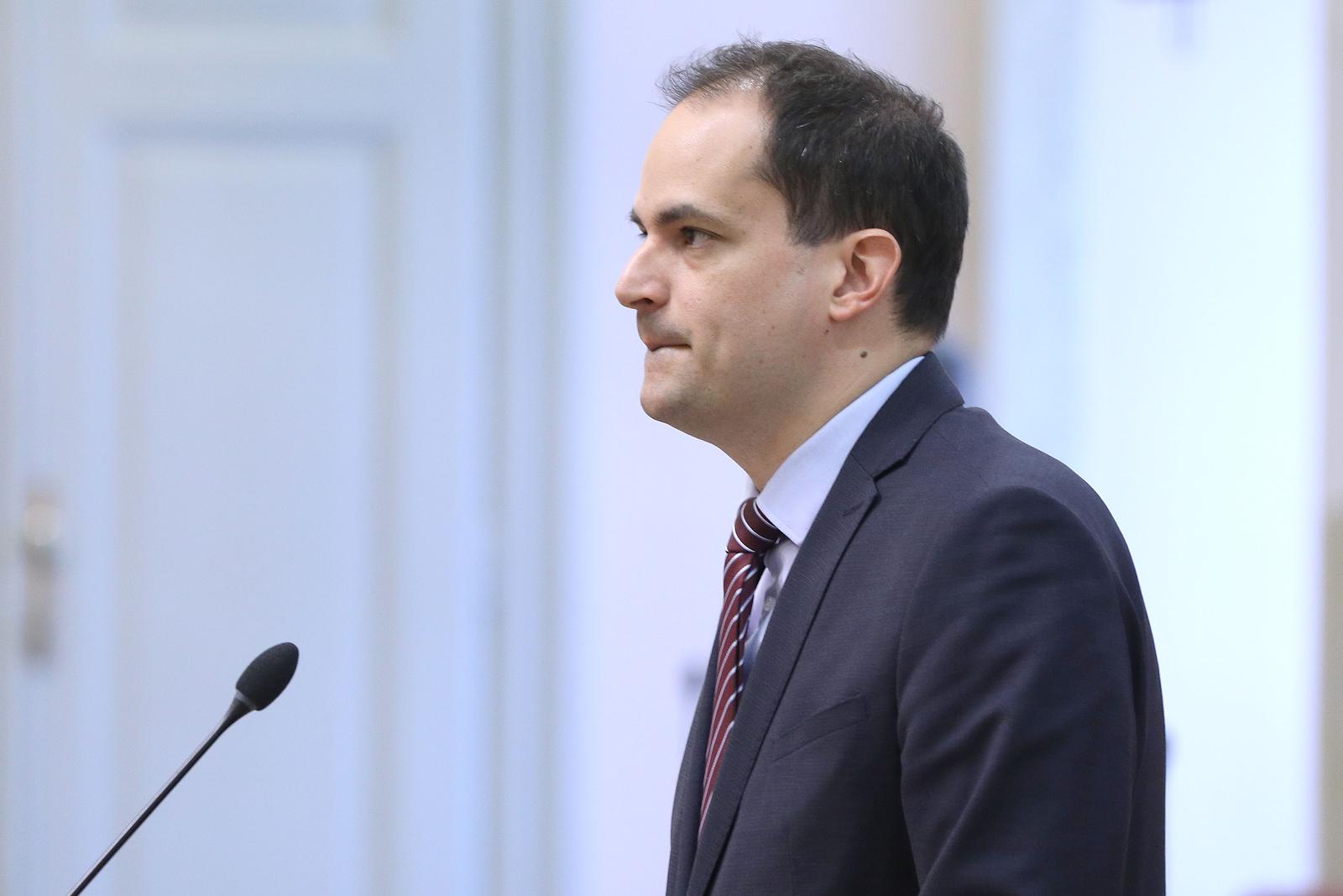 18.05.2023., Zagreb - Sabor 16. sjednicu nastavlja raspravom o Registru zaposlenih i centraliziranom obracunu placa u drzavnoj sluzbi i javnim sluzbama. Photo: Patrik Macek/PIXSELL