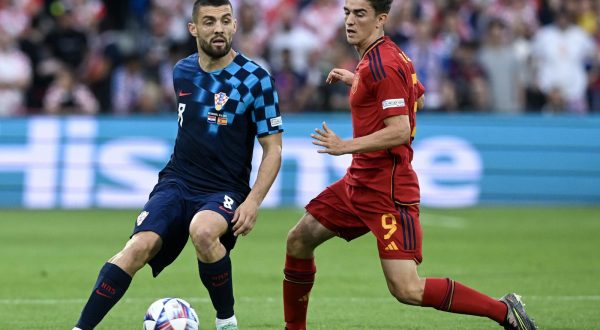18.06.2023., stadion Feyenoord "De Kuip", Rotterdam, Nizozemska - UEFA Liga nacija, finale, Hrvatska - Spanjolska. Photo: Marko Lukunic/PIXSELL
