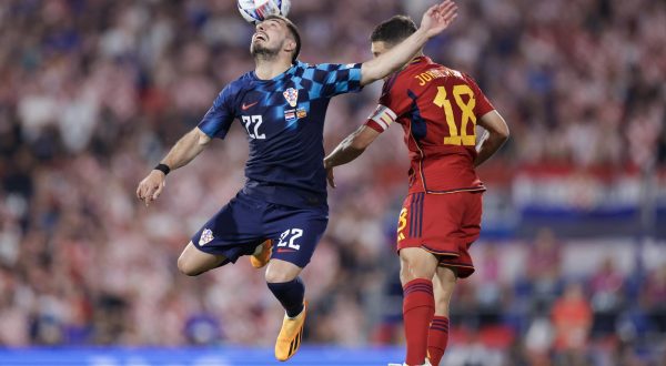 18.06.2023., stadion Feyenoord "De Kuip", Rotterdam, Nizozemska - UEFA Liga nacija, finale, Hrvatska - Spanjolska. Photo: Luka Stanzl/PIXSELL