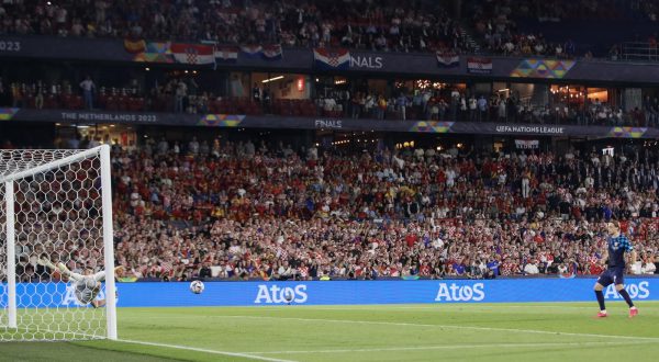 18.06.2023., stadion Feyenoord "De Kuip", Rotterdam, Nizozemska - UEFA Liga nacija, finale, Hrvatska - Spanjolska. Photo: Luka Stanzl/PIXSELL