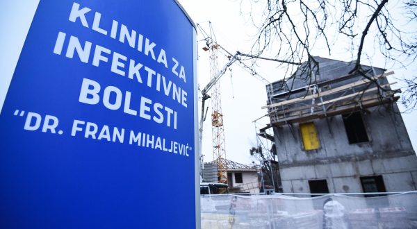 19.12.2022., Zagreb - Obilazak obnovljenog prostora Klinike za infektivne bolesti "Dr. Fran Mihaljevic" nakon potresa. Photo: Neva Zganec/PIXSELL