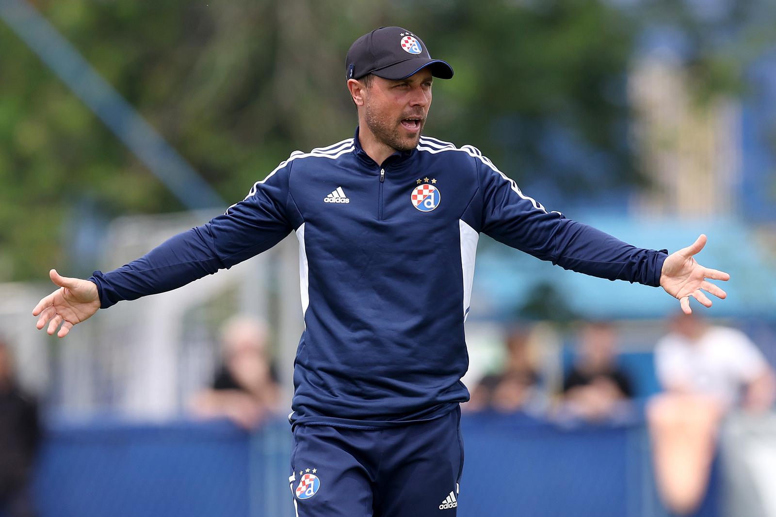 20.05.2023., Zagreb - Pomocni teren stadiona Maksimir, Prva HNL juniori, 28. kolo, GNK Dinamo - HNK Gorica. Trener Dinama Ivan Senzen Photo: Igor Kralj/PIXSELL