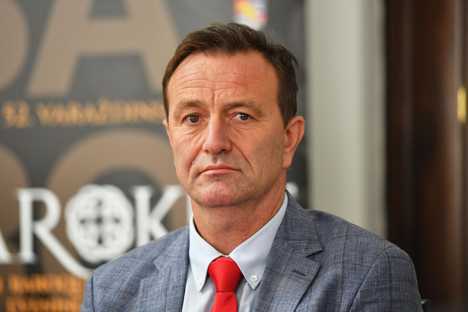 20.09.2022., Varazdin- Konferencija za novinare povodom 52. Varazdinskih baroknih veceri. Neven Bosilj.
  Photo: Vjeran Zganec Rogulja/PIXSELL