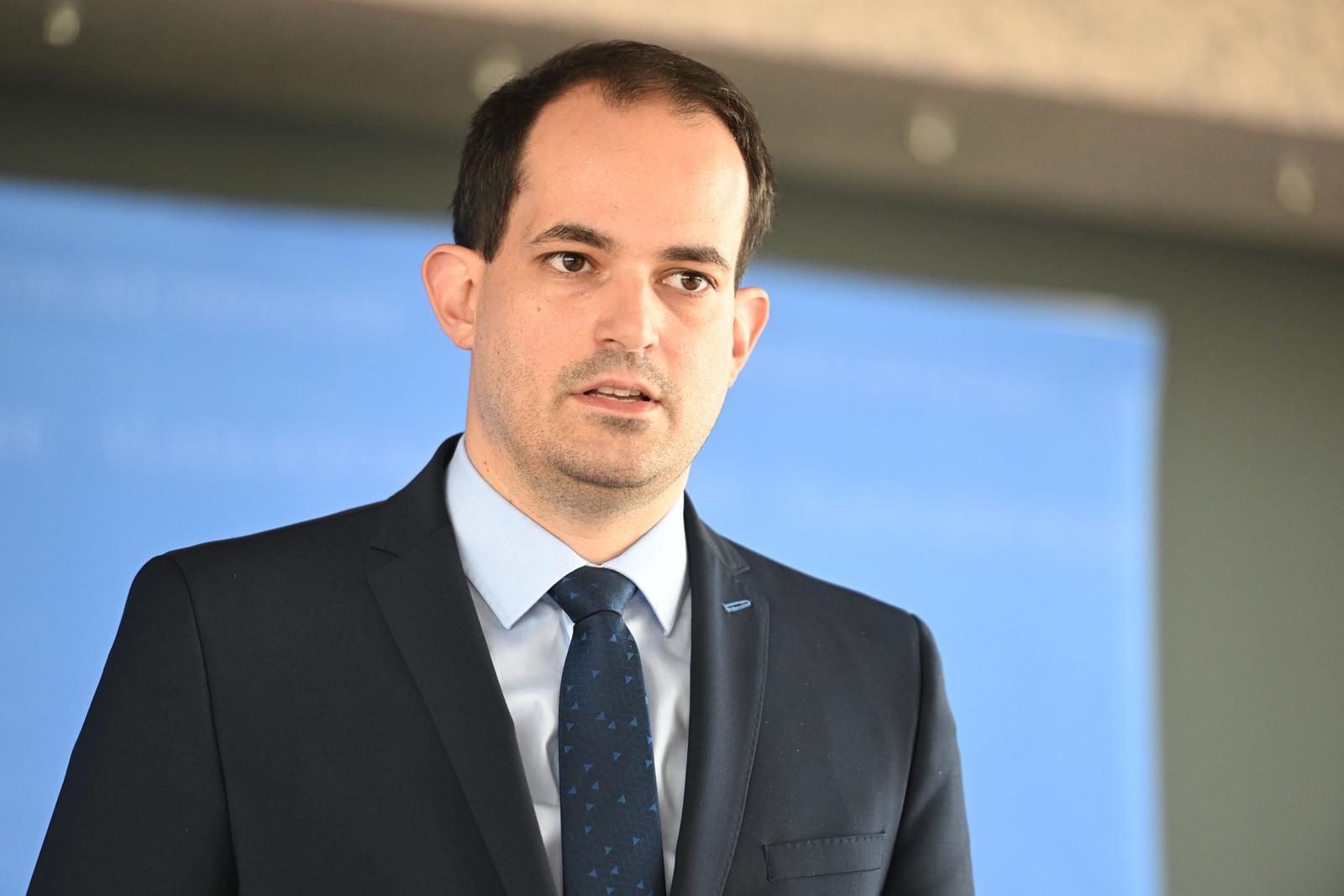 21.06.2023., Zagreb - U NSK je odrzana 229. sjednica Vlade Republike Hrvatske. Ministar Ivan Malenica nakon sjednice dao je izjave za medije. Photo: Davorin Visnjic/PIXSELL