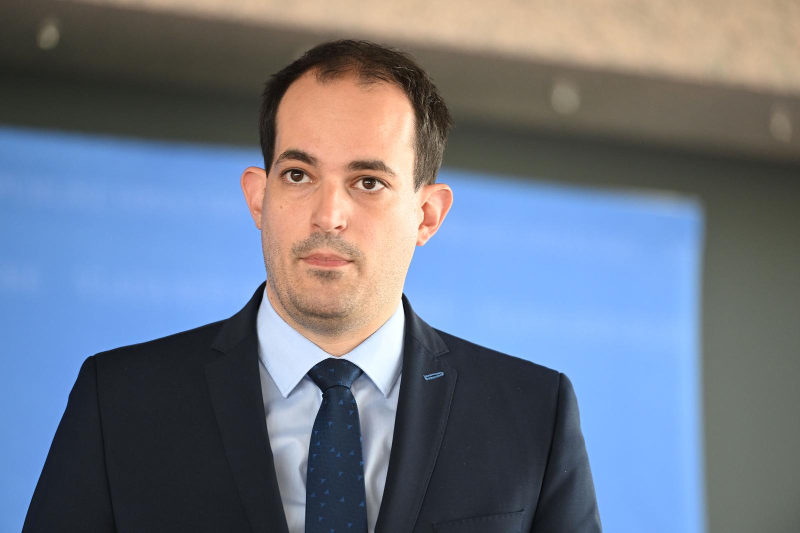 21.06.2023., Zagreb - U NSK je odrzana 229. sjednica Vlade Republike Hrvatske. Ministar Ivan Malenica nakon sjednice dao je izjave za medije. Photo: Davorin Visnjic/PIXSELL