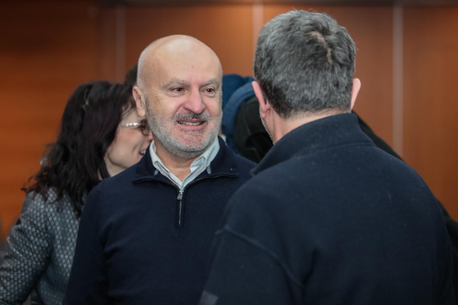 22.01.2023., Zadar - Zadar - Pedja Grbin odrzao press konferenciju u hotelu Kolovare u Zadru.Fred Matic Photo: Sime Zelic/PIXSELL