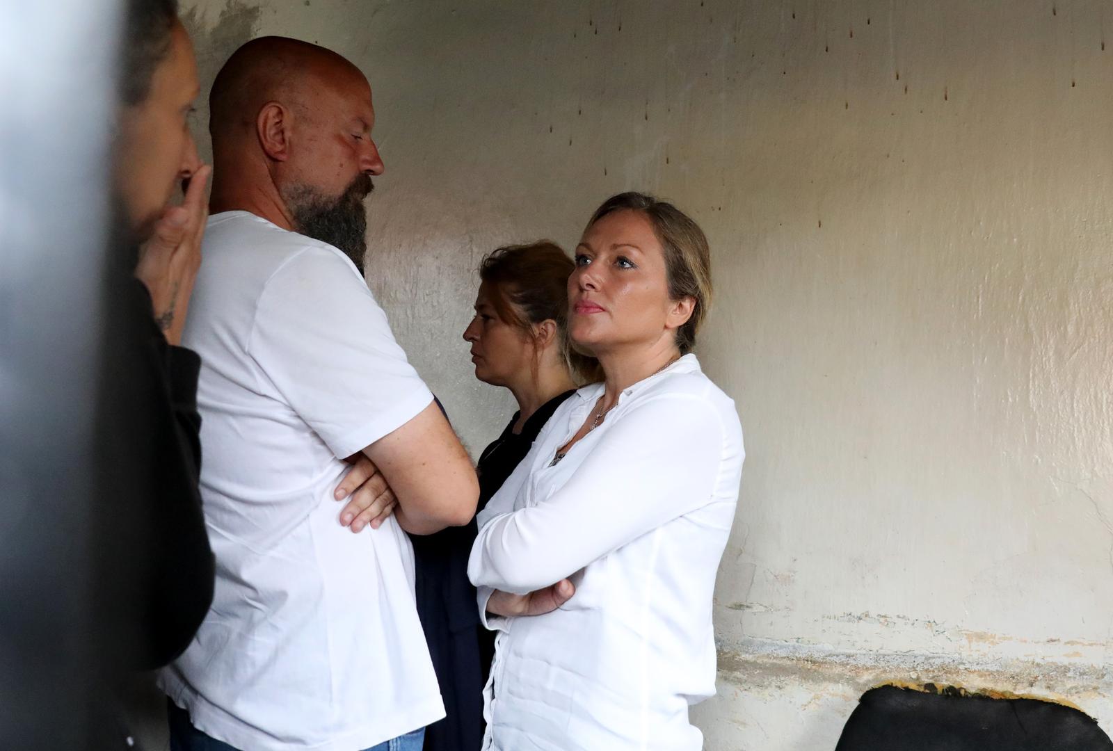 23.01.2023., Ndola, Zambija - Odgodjeno je sudsko rociste za cetiri hrvatska para koja su uhicena u prosincu na aerodromu u Zambiji dok su pokusavali napustiti zemlju s djecom posvojenom iz DR Kongo. Nova rocista zakazana su za 6. i 10. veljace. Aleksandra Persic i Ladislav Persic. Photo: Emica Elvedji/PIXSELL