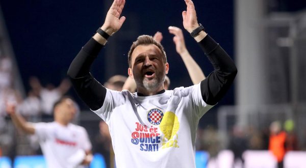 24.05.2023., stadion HNK Rijeka, Rijeka - Finalna utakmica SuperSport Hrvatskog nogometnog kupa, HNK Hajduk - HNK Sibenik. Trener Hajduka Ivan Leko Photo: Luka Stanzl/PIXSELL