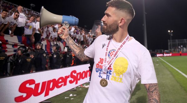 24.05.2023., stadion HNK Rijeka, Rijeka - Finalna utakmica SuperSport Hrvatskog nogometnog kupa, HNK Hajduk - HNK Sibenik. Marko Livaja Photo: Luka Stanzl/PIXSELL