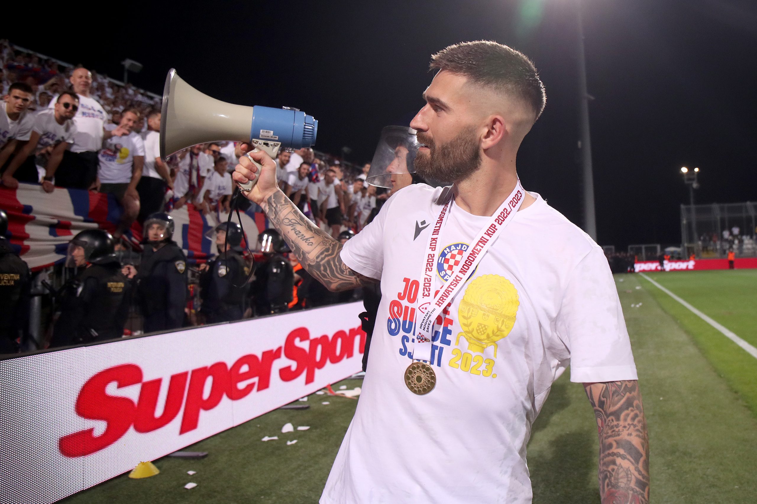 24.05.2023., stadion HNK Rijeka, Rijeka - Finalna utakmica SuperSport Hrvatskog nogometnog kupa, HNK Hajduk - HNK Sibenik. Marko Livaja Photo: Luka Stanzl/PIXSELL