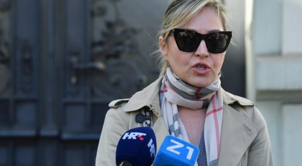 25.04.2022., Zagreb - Visoki upravni sud, objava presuda na temelju zalbe zbog ukidanja mjere roditelj odgojitelj. Ksenija Vrzina
Photo: Marko Lukunic/PIXSELL Photo: Marko Lukunic/PIXSELL